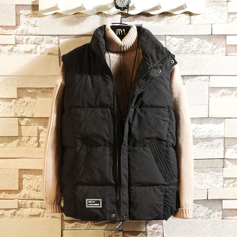 马甲男士羽绒棉马夹潮流背心2024年新款秋冬季外穿工装坎肩外套,淘宝优惠券,粉丝福利购,淘宝优惠卷