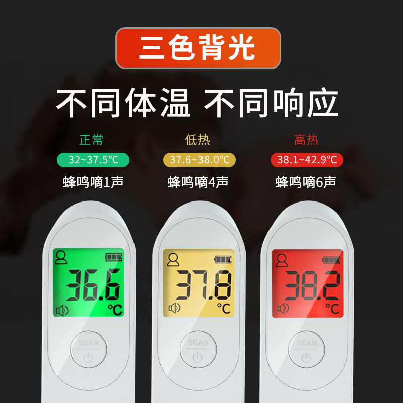 电子体温枪家用额头额温枪耳温枪 简汇体温计类