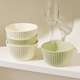 Cream style rice bowl home 2026 new high-end ceramic small bowl soup bowl plate dish set tableware