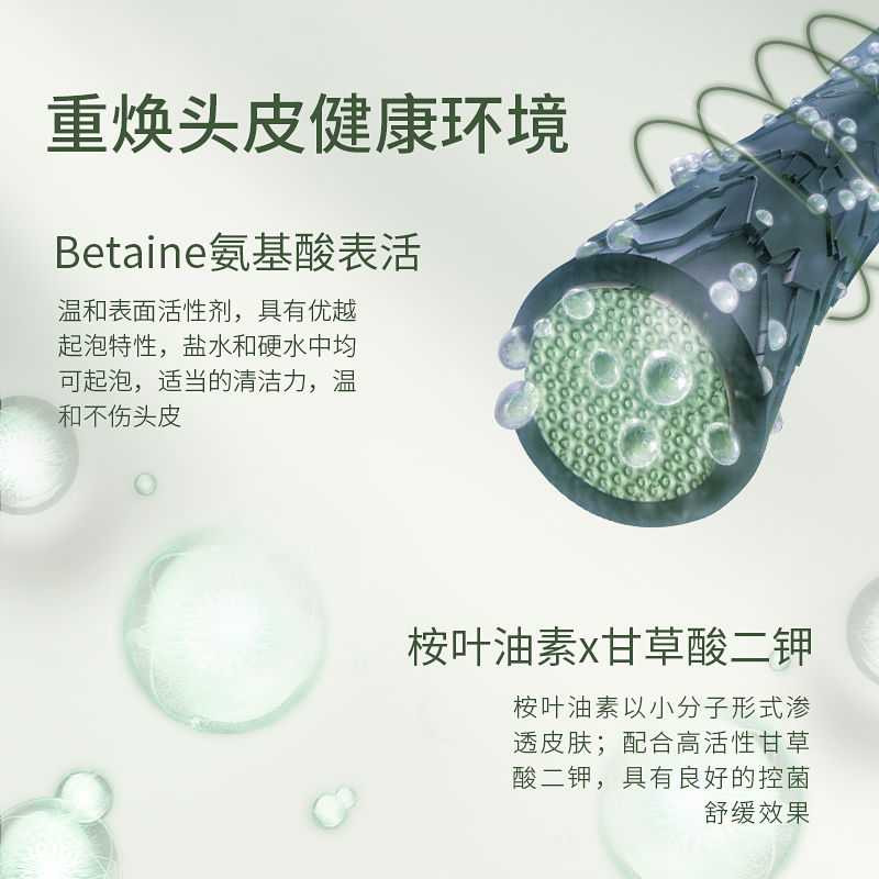 ficcecode菲诗蔻桉树膏控油洗发水 ficcecode洗发水