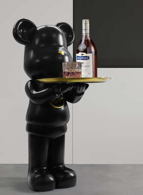 电视柜大型落地装饰品暴力熊公仔