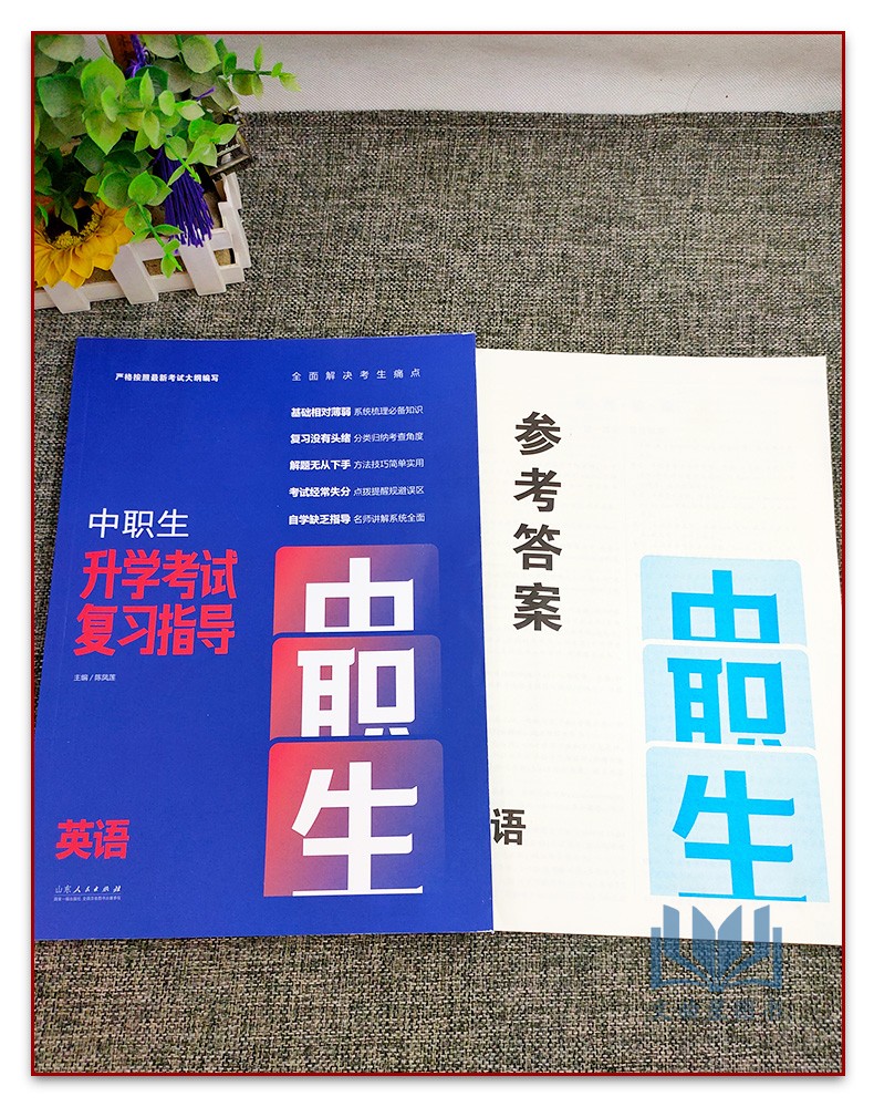 2023版中职生升学考试复习指导英语通用版高中中职生对口升学高考总复习资料单招英语中专升大专辅导山东人民出版社