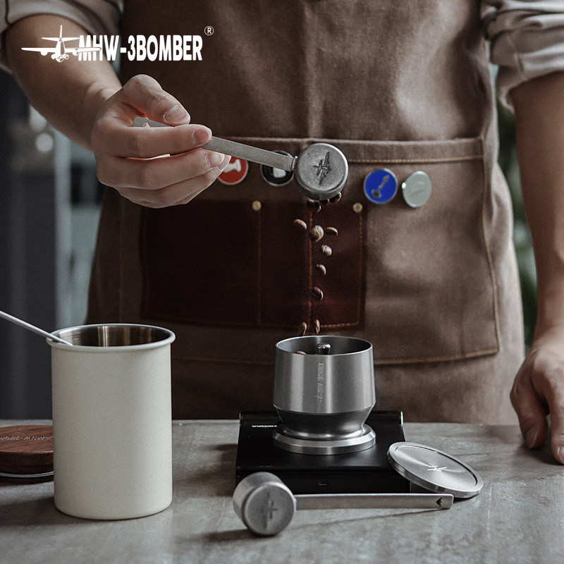 MHW-3BOMBER轰炸机不锈钢量勺 长柄咖啡勺 抹茶粉可可粉定量勺8g,淘宝优惠券,粉丝福利购,淘宝优惠卷