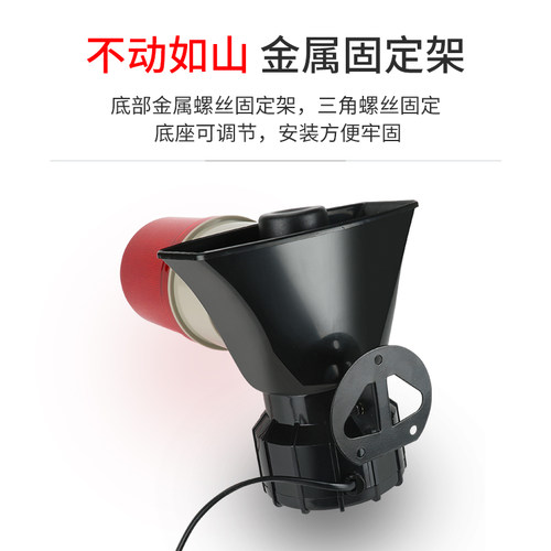 无线遥控声光消防报警器喇叭超大声220V24V12V高分贝大功率警示灯 - 图3