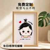 Детский сувенир, фоторамка для новорожденных для младенца, креативные отпечатки рук, «сделай сам»