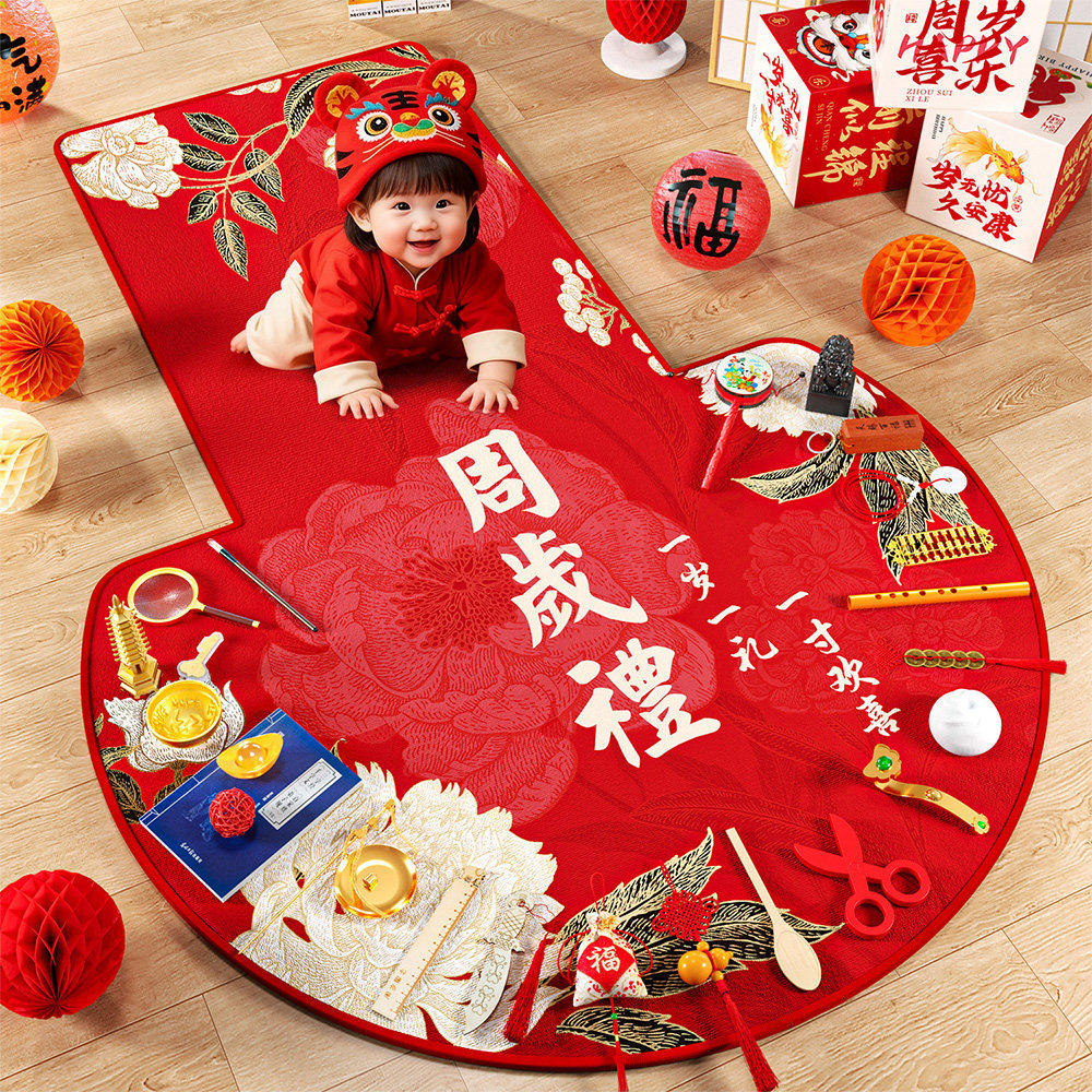Thickened weekly blanket set