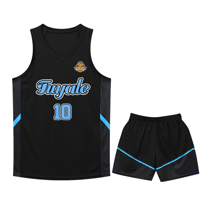 篮球服套装男生球衣定制运动训练队服夏季大码美式背心订制篮球衣-图3