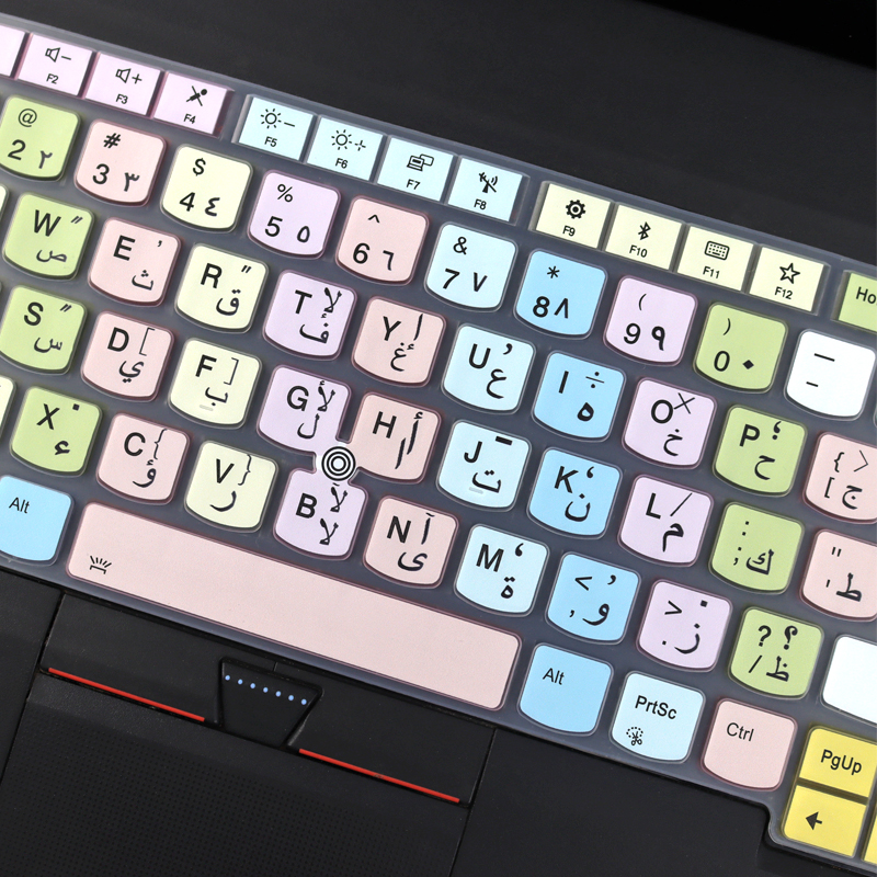 联想ThinkPad法日韩语字根键盘膜E490笔记本E455德泰俄文E431繁体S440五笔贴T470P/S注音E450硅胶L470膜L480 - 图1