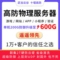 Ignore the DDOS high-defense server stay alive independent physical machine super defense server and block UDP overseas.