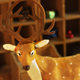 Christmas decorations elk sika deer head ornaments