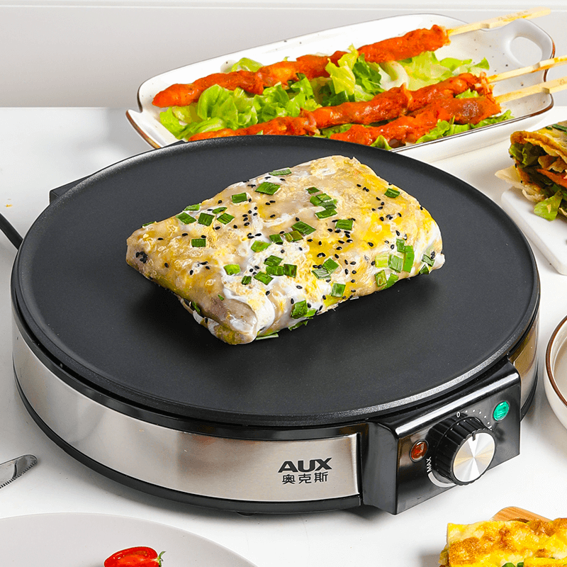 奥克斯煎饼果子锅 奥克斯驰创电饼铛/可丽饼机/薄饼机