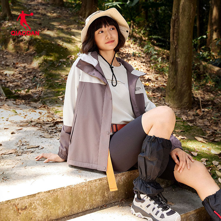 乔丹运动风衣女秋冬加绒保暖女子户外防泼水连帽外套QDFFD2251512,淘宝优惠券,粉丝福利购,淘宝优惠卷