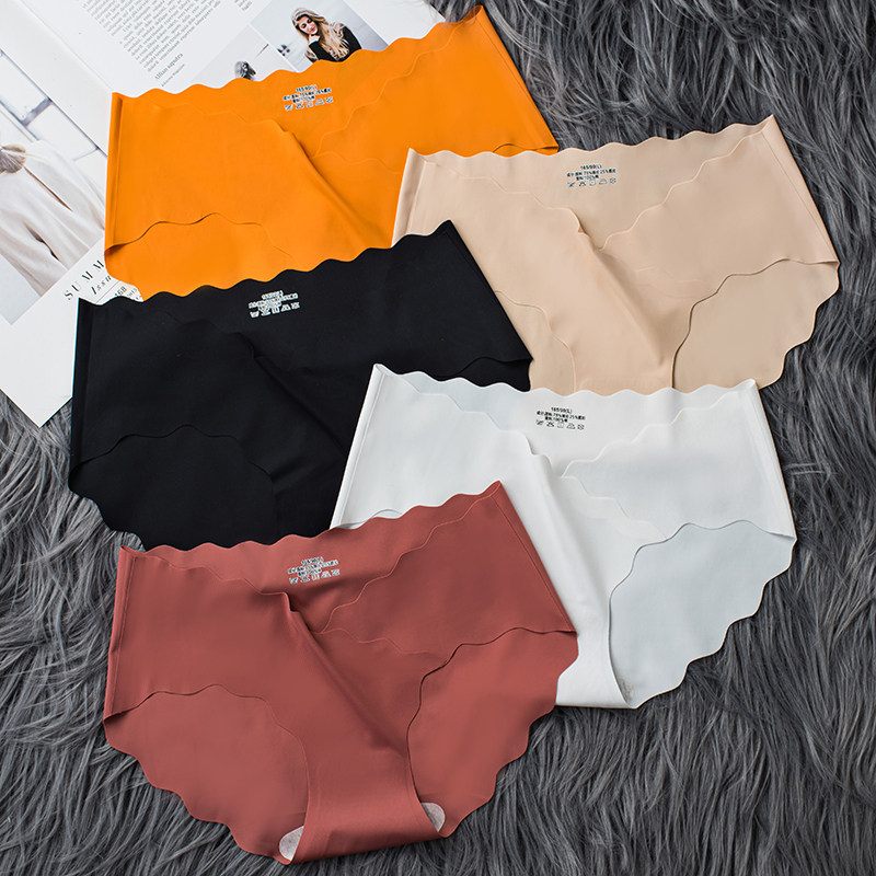 孕妇女冰丝无痕低腰纯棉裆抗菌内裤 福奇熊内裤