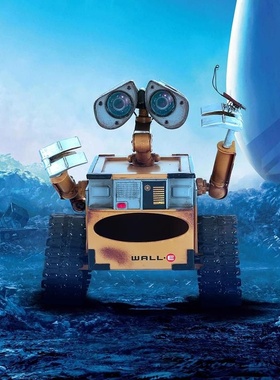 瓦力机器人铁艺复古摆件创意儿童存钱罐礼物进门玄关钥匙收纳装饰