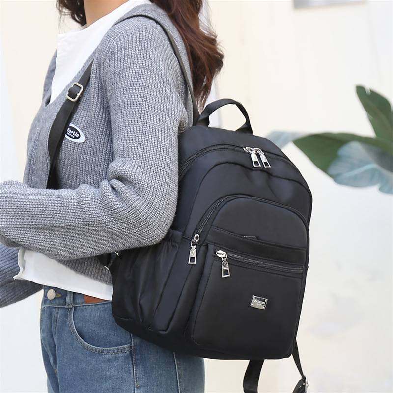 新品 双肩包休闲时尚女士出行大容量防水旅行包牛津布新款背包女,淘宝优惠券,粉丝福利购,淘宝优惠卷