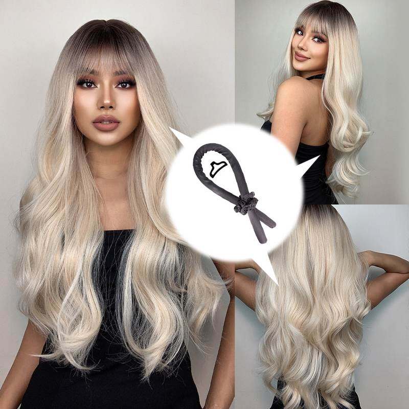 新品 豹纹布料新款无热懒人卷发棒睡眠卷发大波浪盘发器套装橡胶,淘宝优惠券,粉丝福利购,淘宝优惠卷