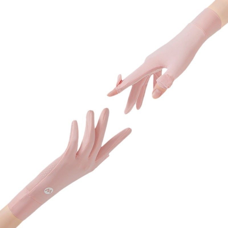 夏季防晒防滑手套男女士薄指屏开车漏露款二指指漏半透气触可钓鱼,淘宝优惠券,粉丝福利购,淘宝优惠卷