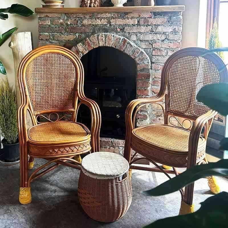 旋转真藤编织椅子老人靠背座椅单人藤椅办公茶椅阳台休闲凉椅家用,淘宝优惠券,粉丝福利购,淘宝优惠卷
