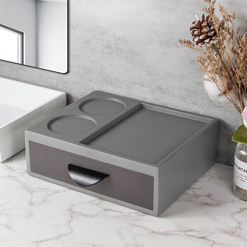 酒店牙具用品盒客房洗漱感高级耗盒盒洗浴收纳盒树脂用品品杂件,淘宝优惠券,粉丝福利购,淘宝优惠卷