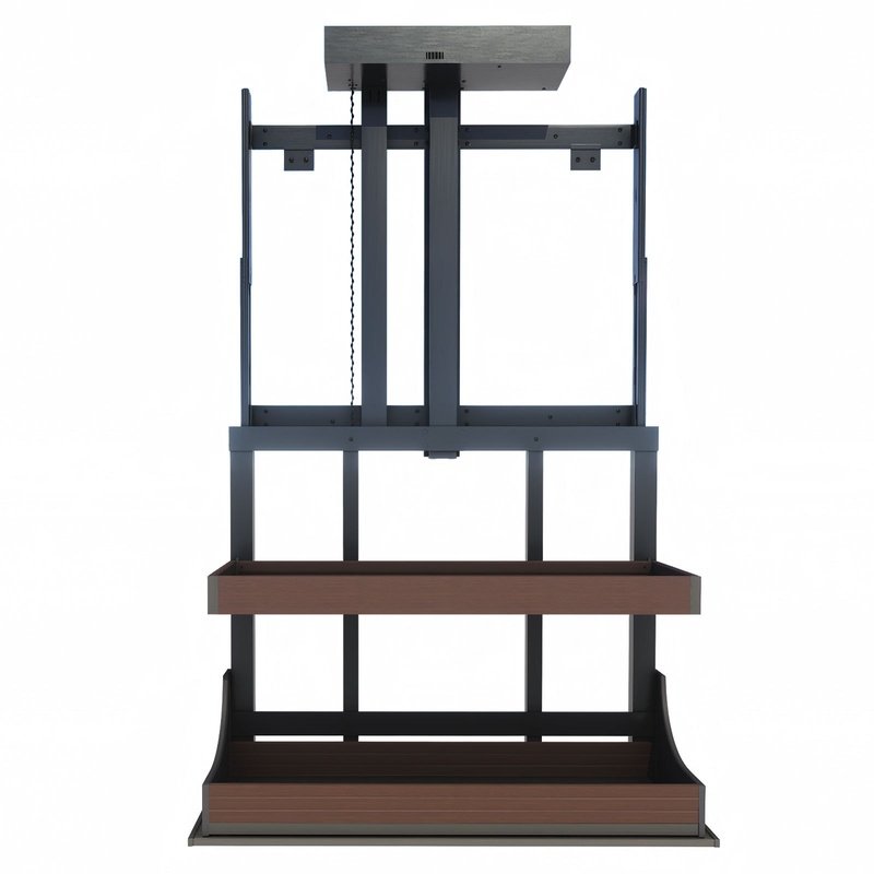 智能电动语音触摸吊柜升降拉篮厨房橱柜垂直下拉式伸缩调味拉篮,淘宝优惠券,粉丝福利购,淘宝优惠卷