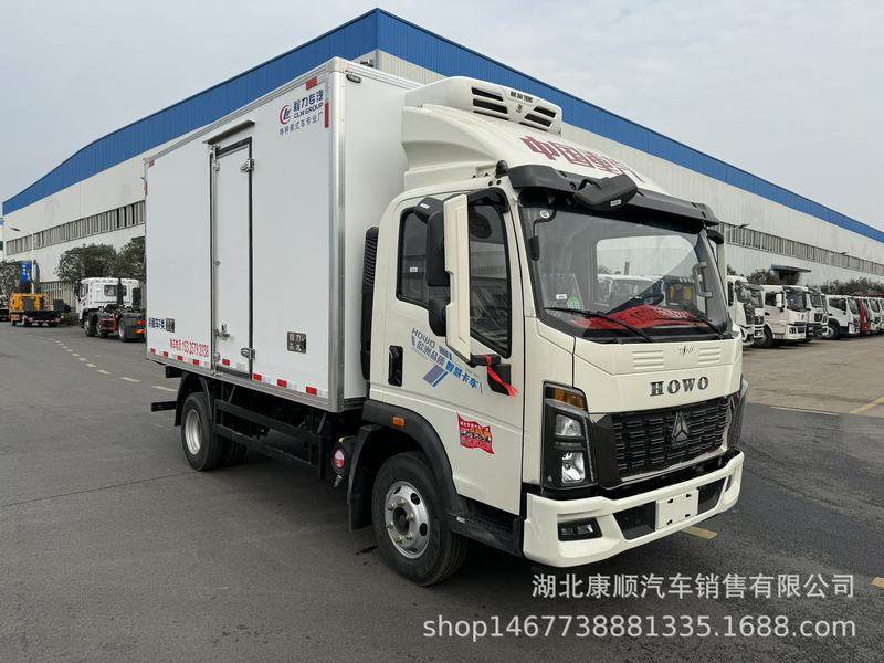 4.2米重汽豪沃统帅T5宽体冷藏车 6吨后桥 蔬菜肉钩冷链车 营运证,淘宝优惠券,粉丝福利购,淘宝优惠卷
