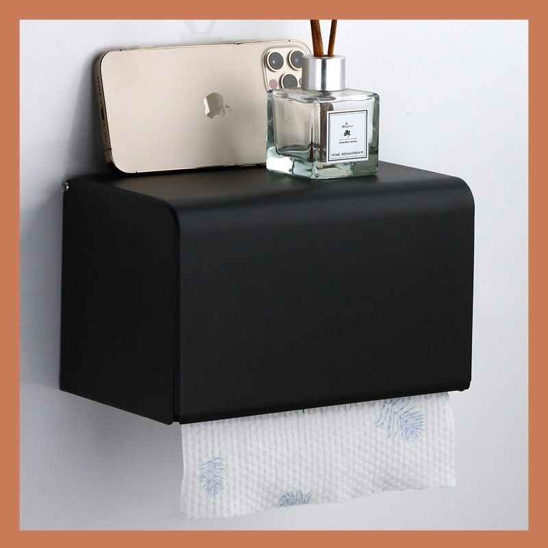 不锈钢纸巾盒卫生间收纳两用防水纸盒卷纸抽加厚方形纸抽免打孔,淘宝优惠券,粉丝福利购,淘宝优惠卷