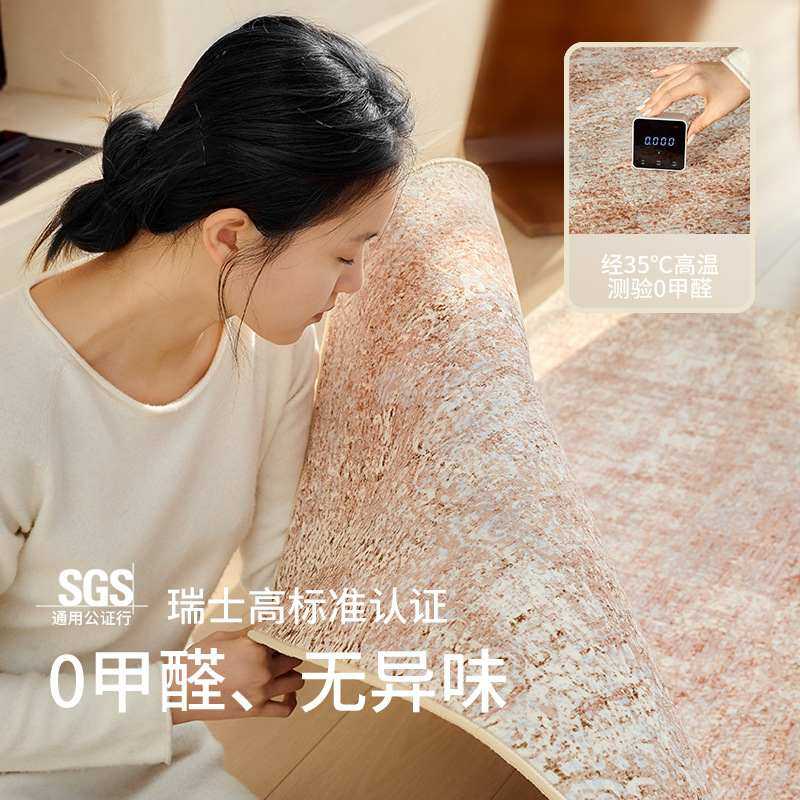客厅地毯2025新款免洗可擦毯铺地床边垫复古防水垫卧室全大面积地,淘宝优惠券,粉丝福利购,淘宝优惠卷