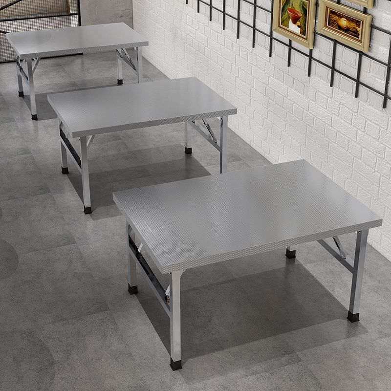 不锈钢折叠桌餐桌家用宿舍出租房便携吃学习桌写字饭桌摆摊小方桌,淘宝优惠券,粉丝福利购,淘宝优惠卷