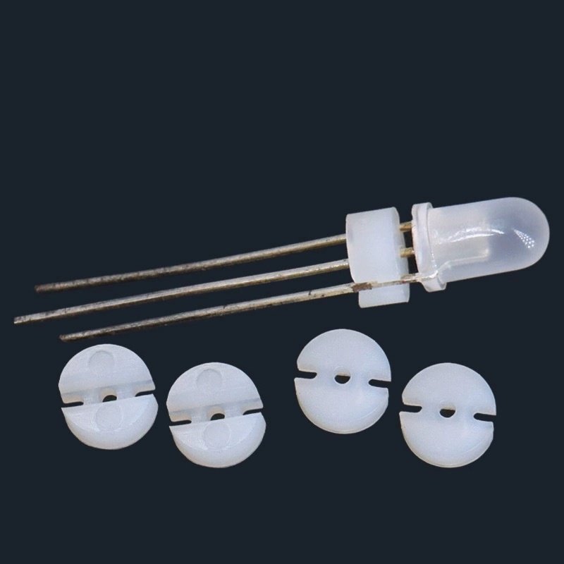 led隔离柱三孔实心圆柱柱三孔尼龙隔离间隔柱白色柱胶LED圆柱,淘宝优惠券,粉丝福利购,淘宝优惠卷