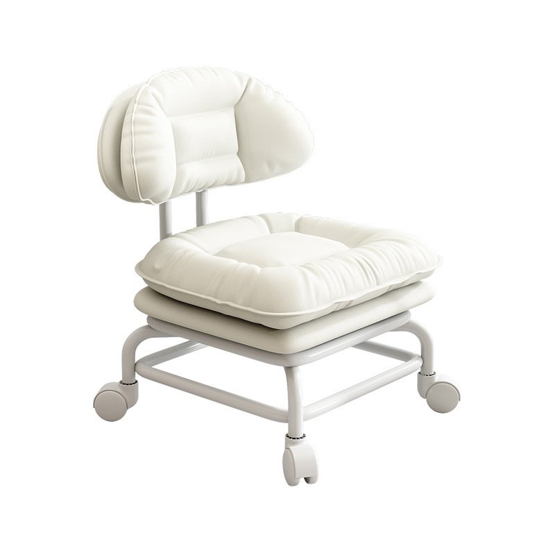 家用万向轮凳子客厅旋转轮滑云朵凳椅子成人休闲跨境靠背换鞋凳凳,淘宝优惠券,粉丝福利购,淘宝优惠卷