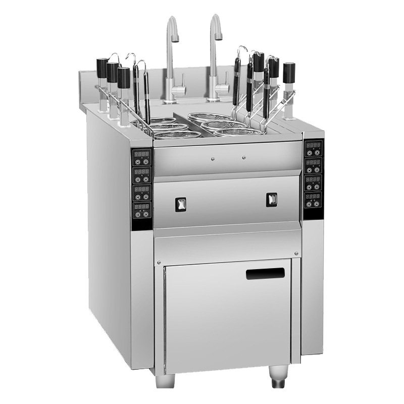 自动煮面炉商用六头升降智能煮面机电热燃气定时摆摊汤粉机全自动,淘宝优惠券,粉丝福利购,淘宝优惠卷