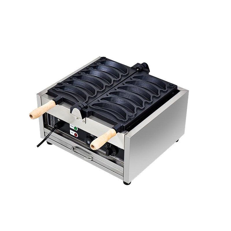 商用香蕉烧机电热网红小吃笑脸华夫饼机鸡蛋仔机香蕉形状烤饼机,淘宝优惠券,粉丝福利购,淘宝优惠卷