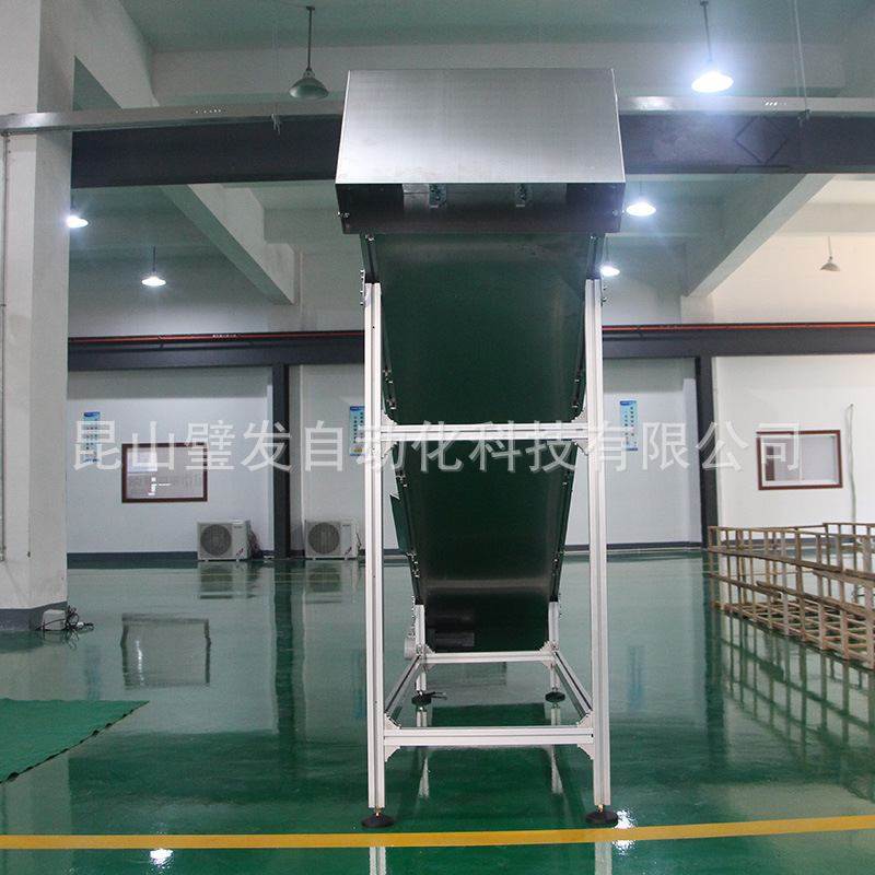 裙边挡板爬坡输送机不锈钢护罩裙边格挡爬坡输送线传送带设备供应,淘宝优惠券,粉丝福利购,淘宝优惠卷