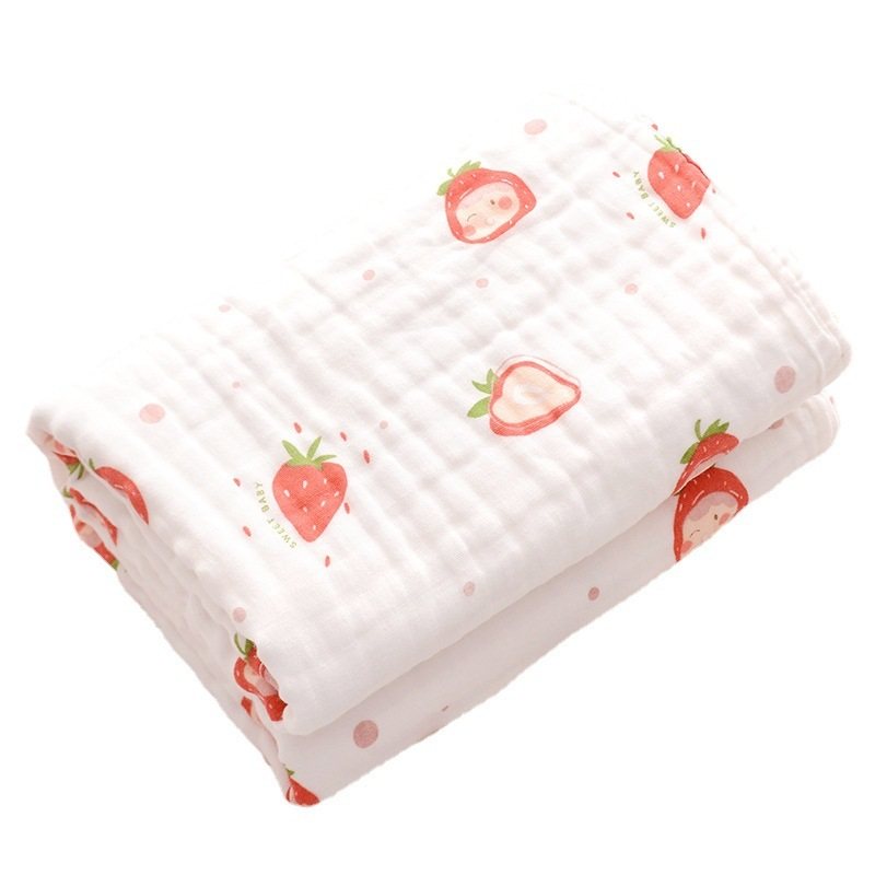 新品 四层纱布棉浴巾婴儿新生宝宝柔软吸水毛巾洗澡小浴巾盖毯包,淘宝优惠券,粉丝福利购,淘宝优惠卷