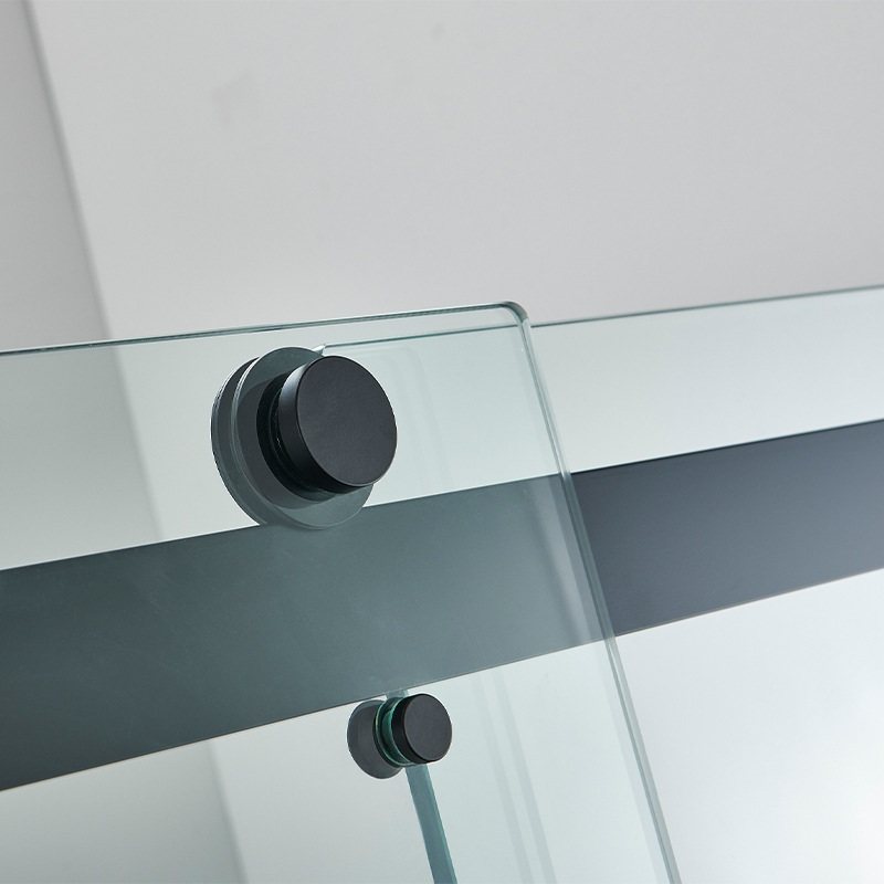 窄边框淋浴房一字型隔断沐浴室卫生间屏风玻璃干湿干湿分离设计,淘宝优惠券,粉丝福利购,淘宝优惠卷