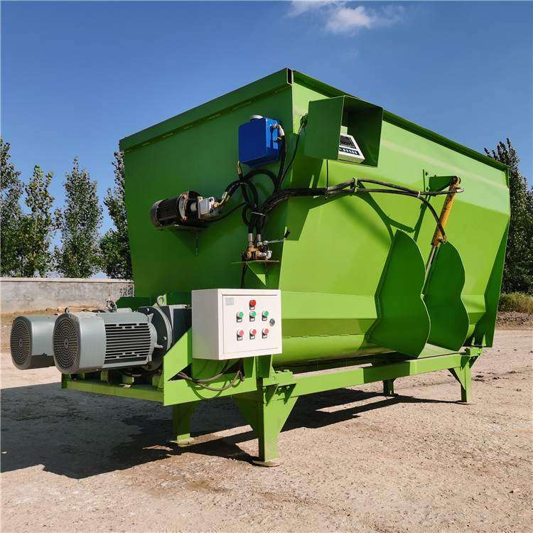 固定式牛羊饲料搅拌机 养殖全日粮混合拌料机 电子称重tmr拌草机,淘宝优惠券,粉丝福利购,淘宝优惠卷