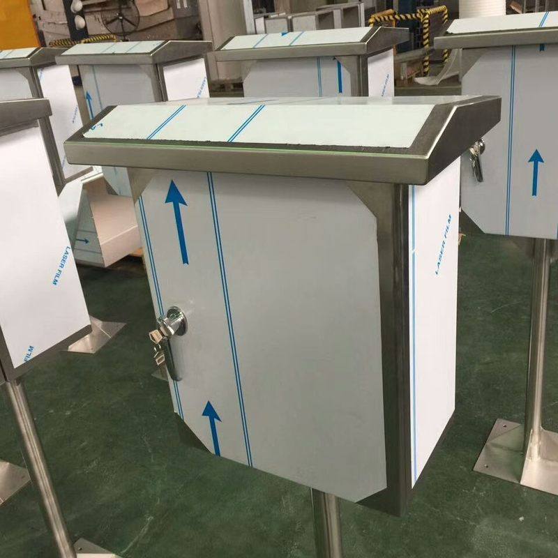Stainless steel dustproof and waterproof distribution box outdoor rainproof chassis can be made on demand