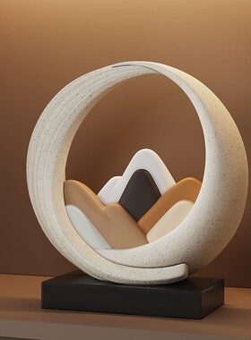 新中式时来运转摆件客厅电视柜办公室轻奢高档装饰品乔迁新居礼品