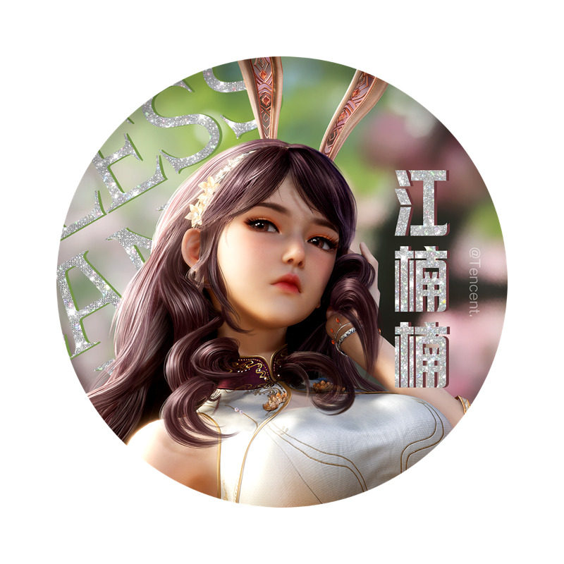 《斗罗大陆II》绝世唐门官方正版周边 史莱克七怪萧萧 马口铁徽章 - 图2