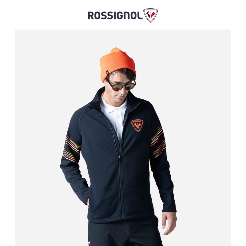 ROSSIGNOL卢西诺男士HERO系列滑雪服弹力舒适滑雪服中间层 衣衣实拍商品图