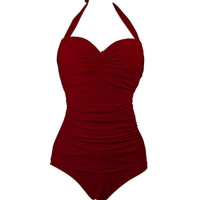 One-Piece Swimsuit Women Plus Size Swimwear Bathing Suits-图0