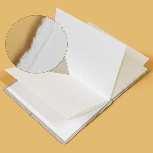 记忆印象风琴本300g水彩手绘画画本折页写生旅行水彩中粗水彩纸全棉水彩图画本美术生专用便携式口袋绘画本 - 图0