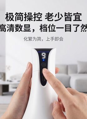跨境新品电动刮痧仪泄压款负压按摩仪吸痧走罐智能数显电动经络刷