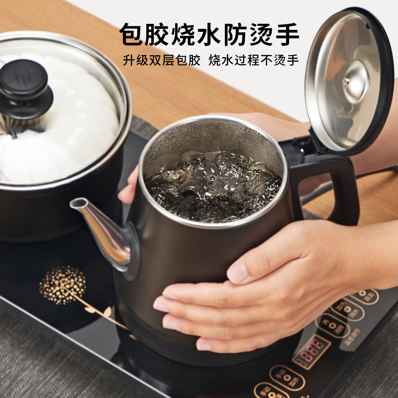 全自动上水电热烧水壶泡茶专用茶台保温一体茶桌嵌入式煮茶器家用-图1