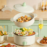 积米多功能电火锅不粘锅2L劵后49.9元包邮