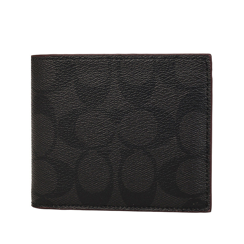 【直营】coach /蔻驰男士经典钱包 天猫国际时尚直营男士包袋