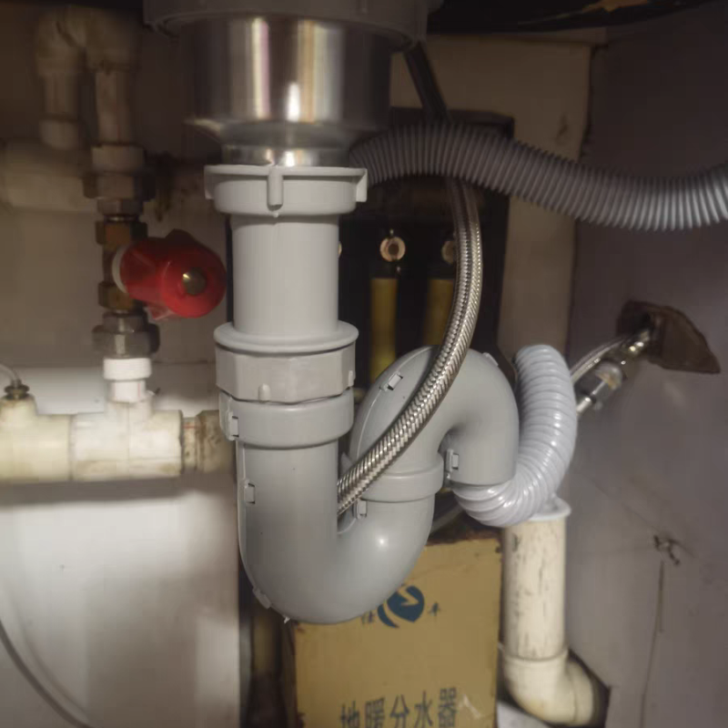 单槽池盆下水道管子下水管水槽软管洗菜盆池洗碗槽厨房排水管,淘宝优惠券,粉丝福利购,淘宝优惠卷