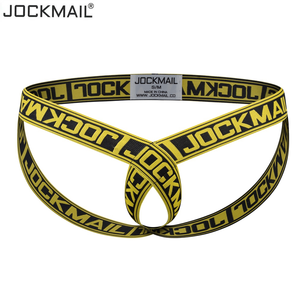 JOCKMAIL男性感t字褲情趣丁字褲高彈力提臀縷空吊環情趣吊環丁字_jockmail旗艦店_女士內衣_男士內衣_家居服