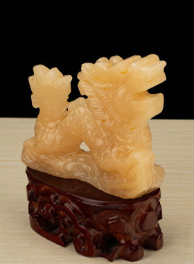 天然财运旺宅客厅商铺礼品生肖龙