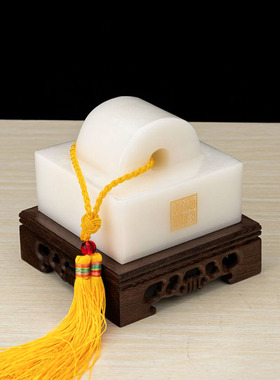 福雅禄玉石摆件办公桌中式